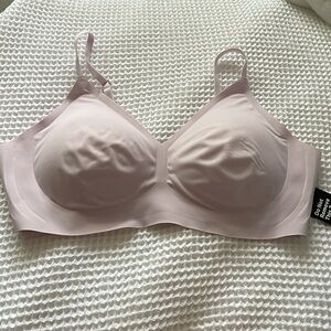 EBY Light Pink Wireless Seamless Bra - XL